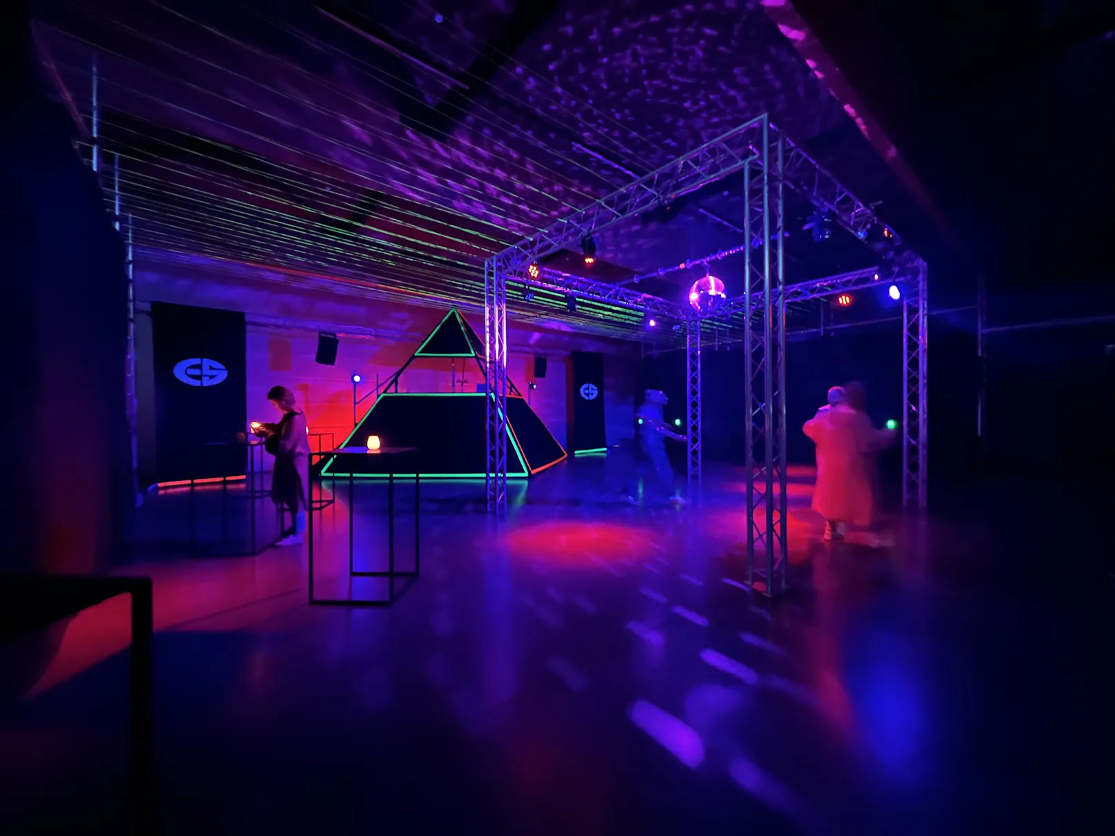 Before opening doors